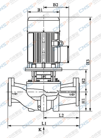 NSG型單級(jí)管道離心泵