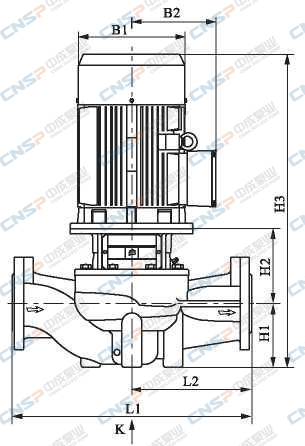 NSG型單級(jí)管道離心泵