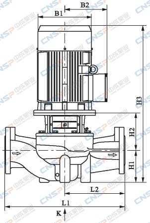 NSG型單級(jí)管道離心泵