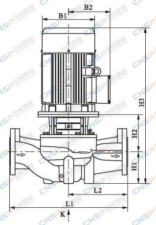 NSG型單級(jí)管道離心泵