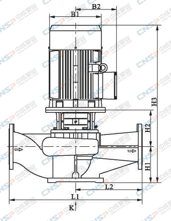 NSG型單級(jí)管道離心泵